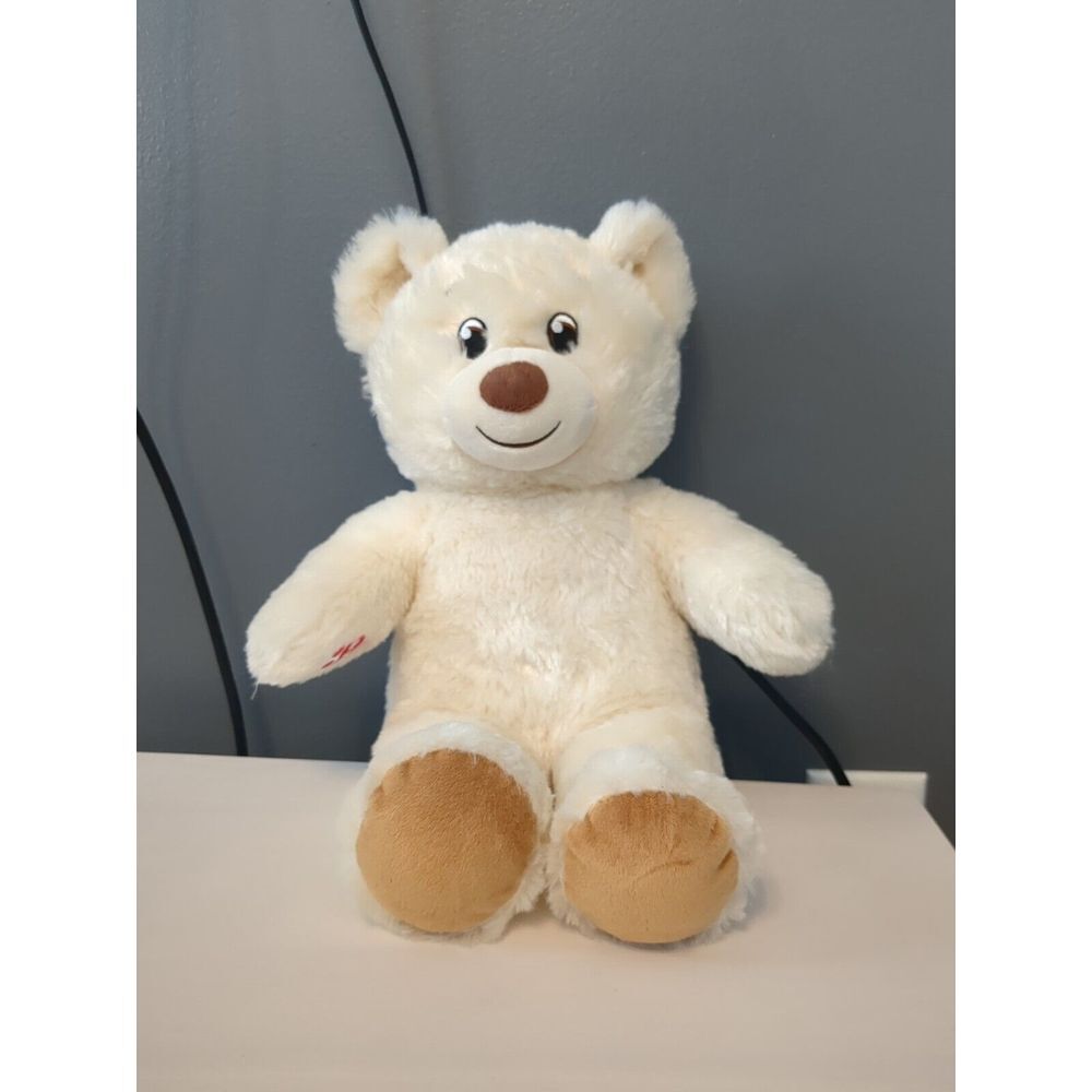 Cream/ Tan/Beige Build-A-Bear Plush 2018 BAB Workshop‎ Soft Bedtime Stuffed Pet